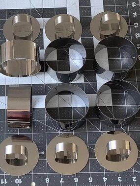Cake tools, Set 12 pcs., metal.